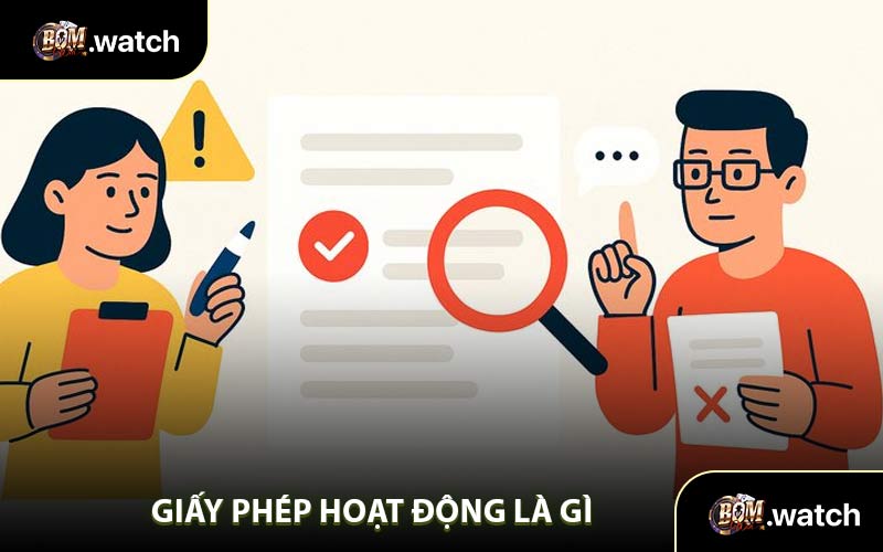 Giấy Phép Hoạt Động Là Gì